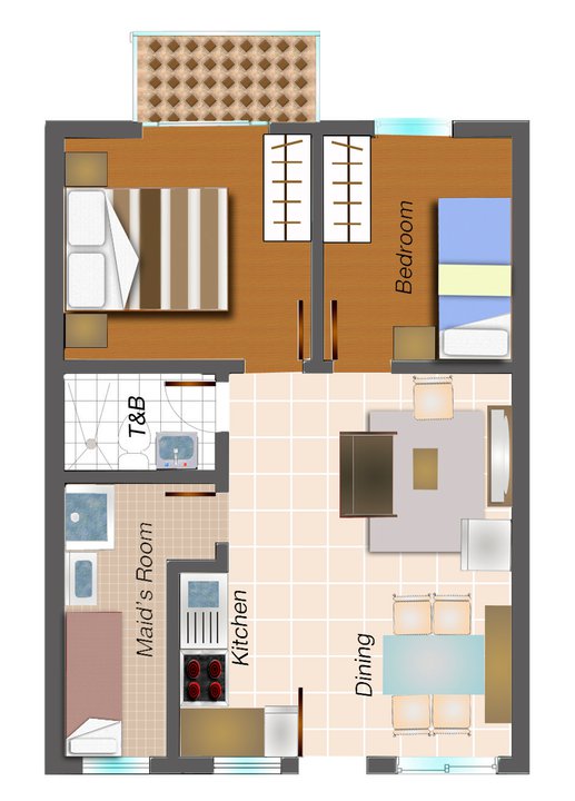 Floor Plan Pacific Coast Residences Resort Style